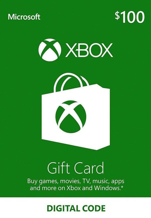 Xbox Live Gift Card 100 USD